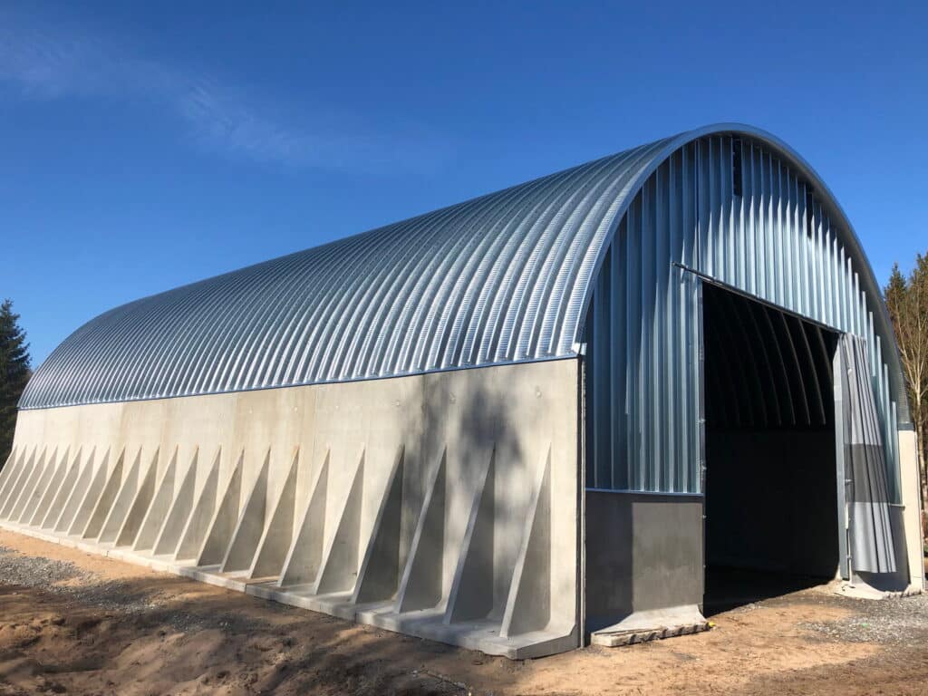 Teräshalli on kestävä halliratkaisu