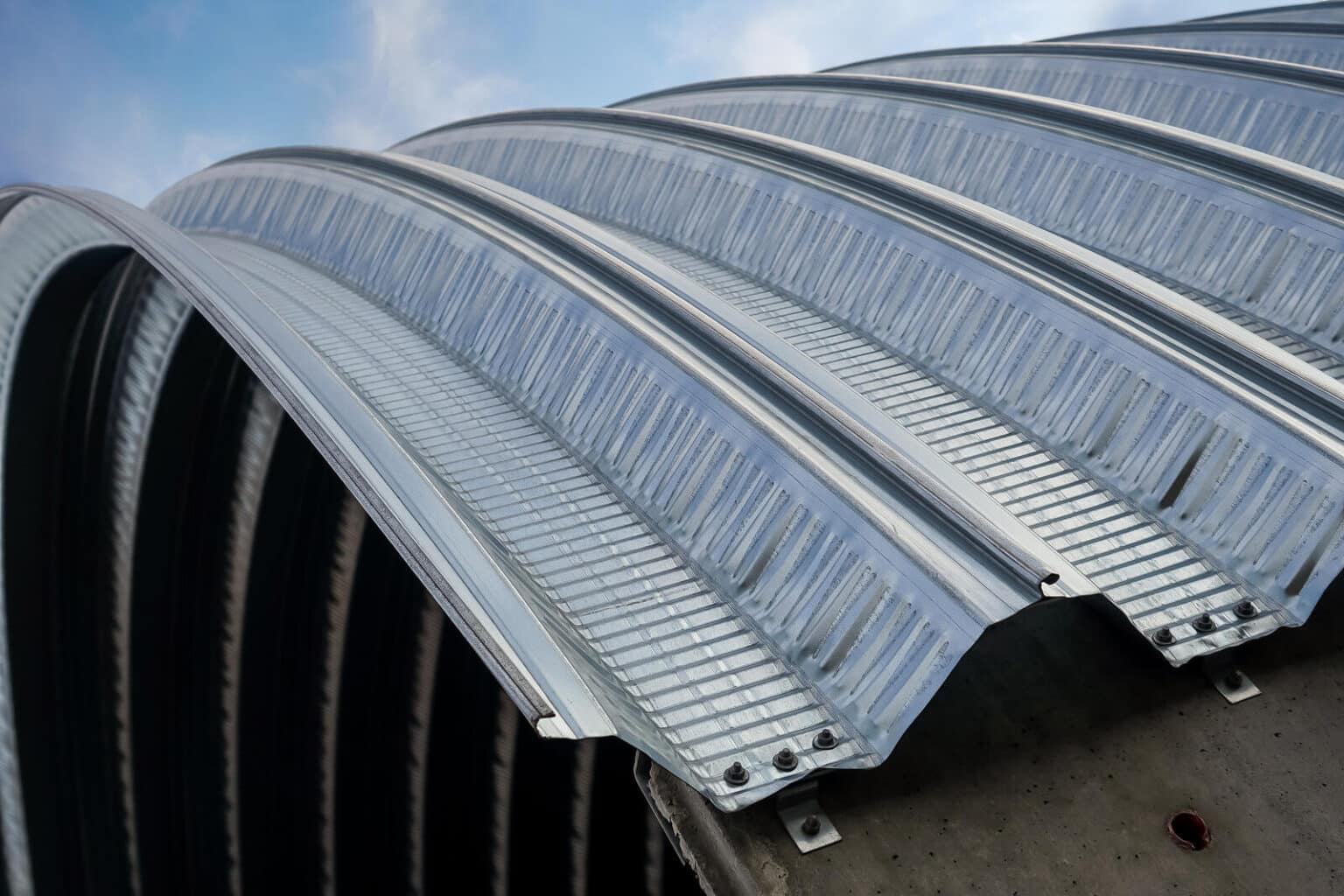 Teräshalli on kestävä ratkaisu.