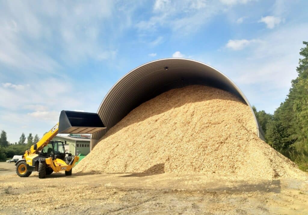 Stålhall, bulk hall pris.